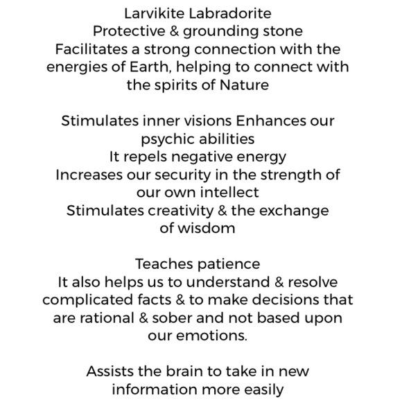 🆕 Larvikite Labradorite Natural Healing Bracelet - Picture 4 of 4